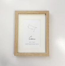 Load image into Gallery viewer, ZODIAC FRAME
