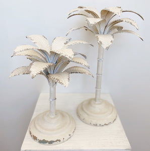 PALM TREE CANDLE HOLDER