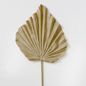 ARTIFICIAL PALM LEAF DARK BEIGE